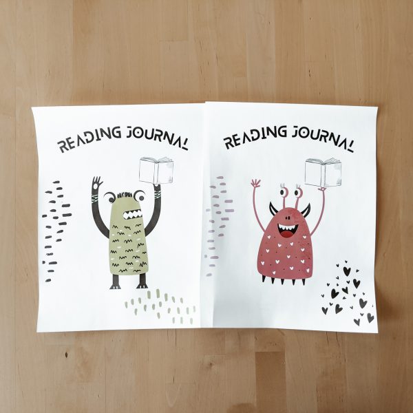 Kids Printable Reading Journal - the perfect way to keep a record of all the books they read!