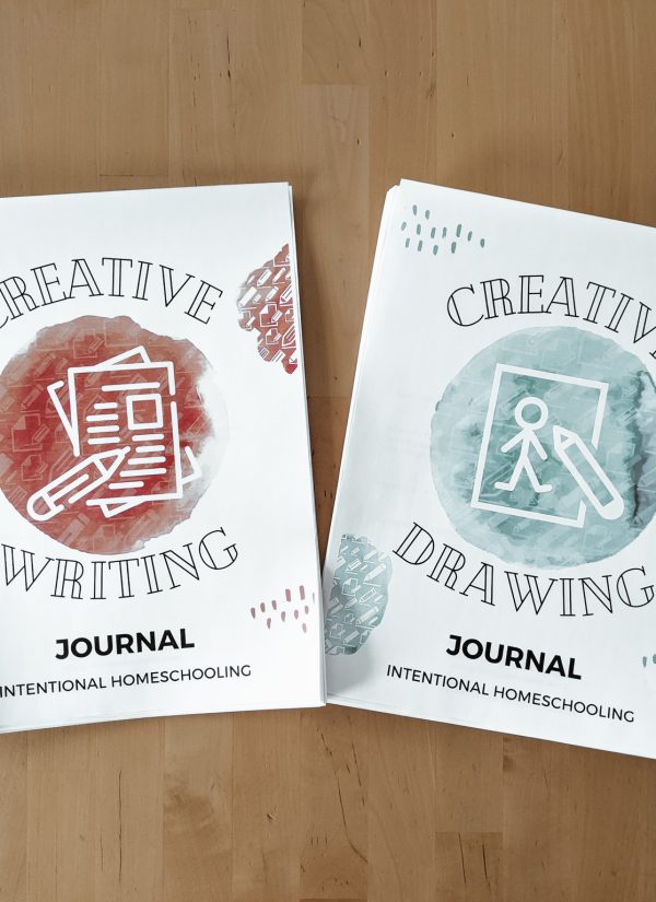 Creative Journals Bundle - includes the Creative Writing Journal and Creative Drawing Journal for kids
