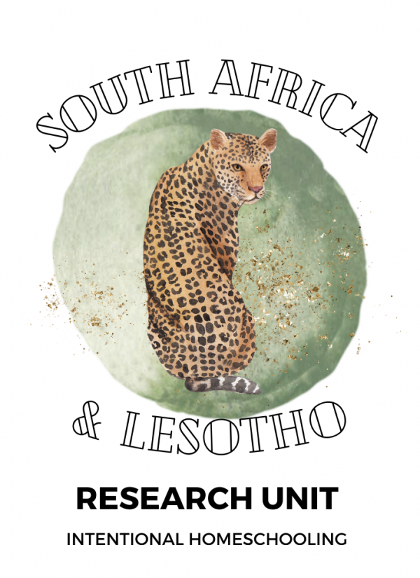 South Africa & Lesotho Research Unit - Homeschool Unit Study