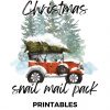 Christmas Themed Snail Mail Printable Pack